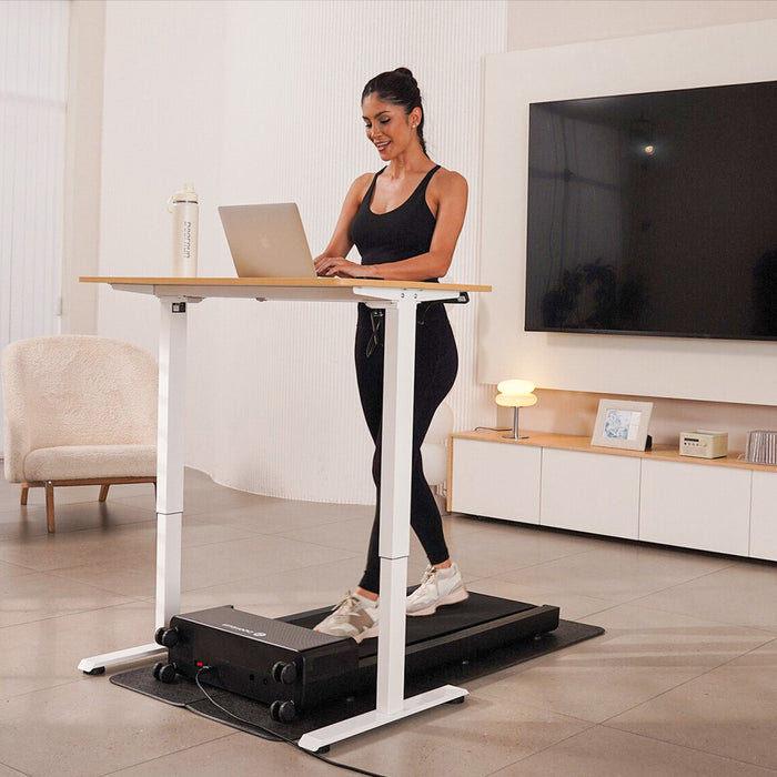DeerRun Z20 Suitcase-Style Treadmill – Foldable Deck, Ultra Compact with LED Display - Sweatfully