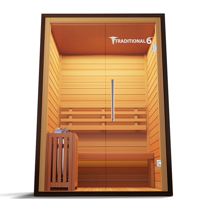 2 Person Home Stream Sauna | Traditional 6™ - Sweatfully
