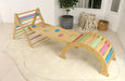 Hazel - Pikler Triangle Ladder & Rocker Set - Sweatfully