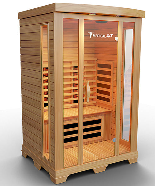 2 Person Home Full Spectrum Infrared Sauna | Medical 4™ - Sweatfully