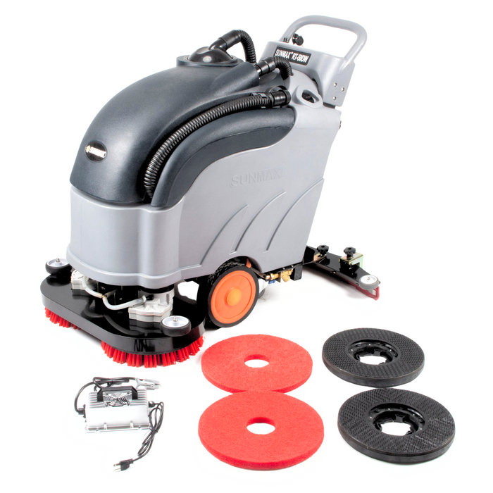 RT50D 22" Self-Propelled Commercial Floor Scrubber Machine - Sweatfully