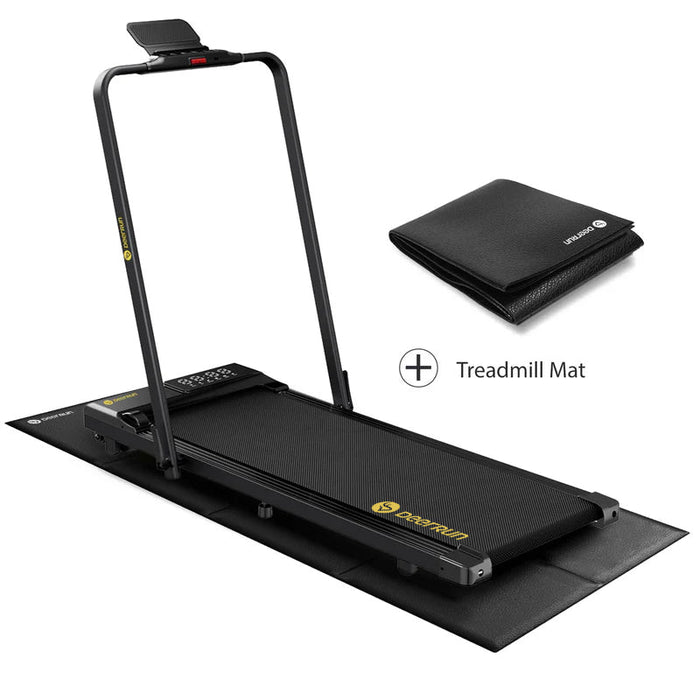 DeerRun A5 Pro Smart 2 in 1 Folding Treadmill Black - Sweatfully