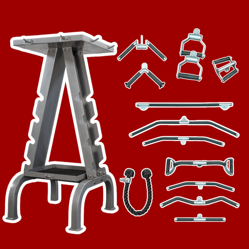 Complete Cable Attachment and Storage Kit - #1 - Muscle D Fitness - Sweatfully