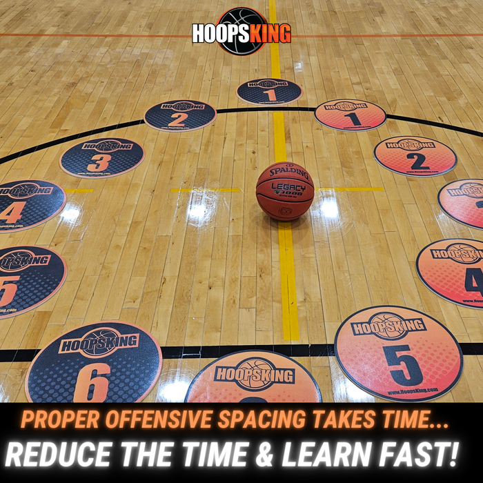 Offensive Spacing Training Spot Markers | 16" - Sweatfully