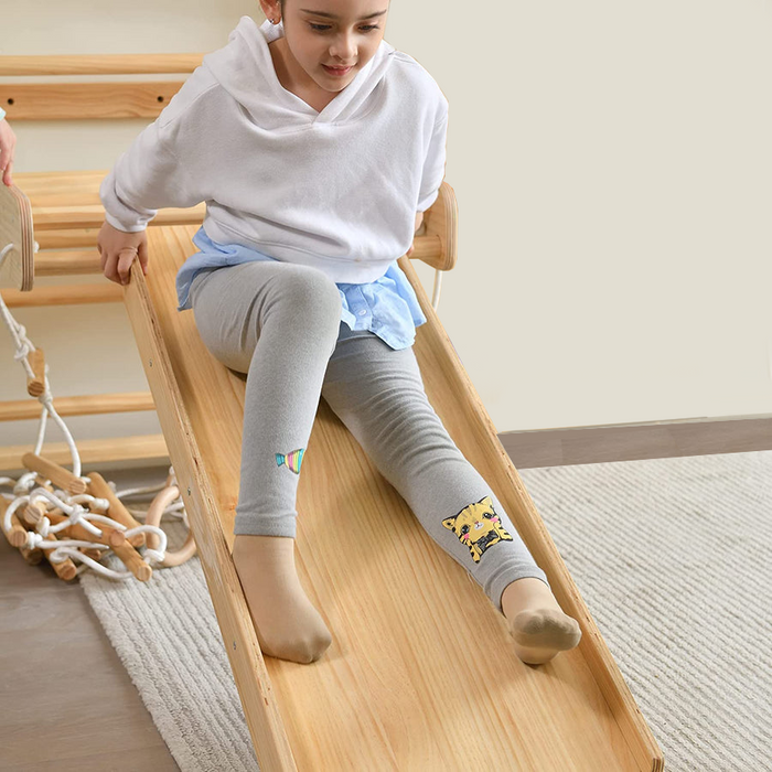 Betula Swedish Wall Ladder & Indoor Wooden Climber for Kids – Home Gym Playset - Sweatfully