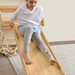 Betula Swedish Wall Ladder & Indoor Wooden Climber for Kids – Home Gym Playset - Sweatfully