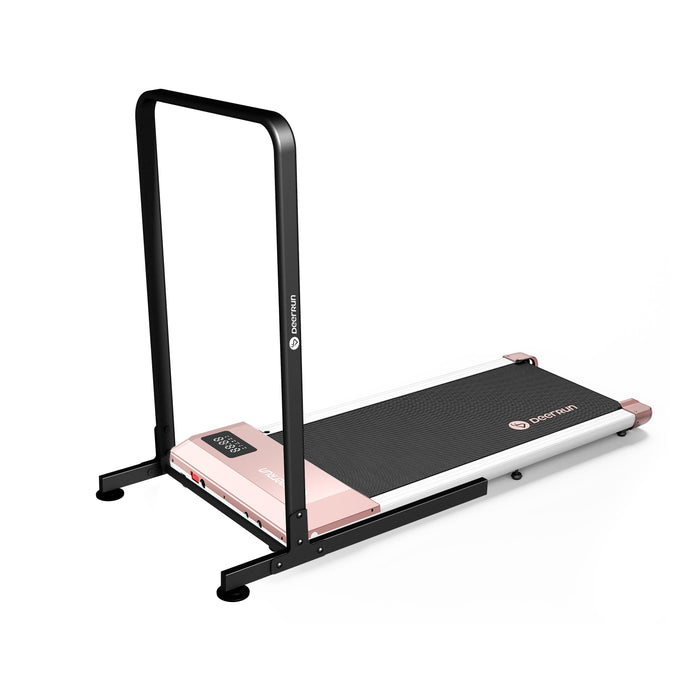DeerRun Q1 Urban Mini Under-Desk Treadmill with Remote Control - Sweatfully