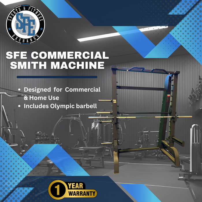 SFE Commercial Smith Machine (New) - Sweatfully