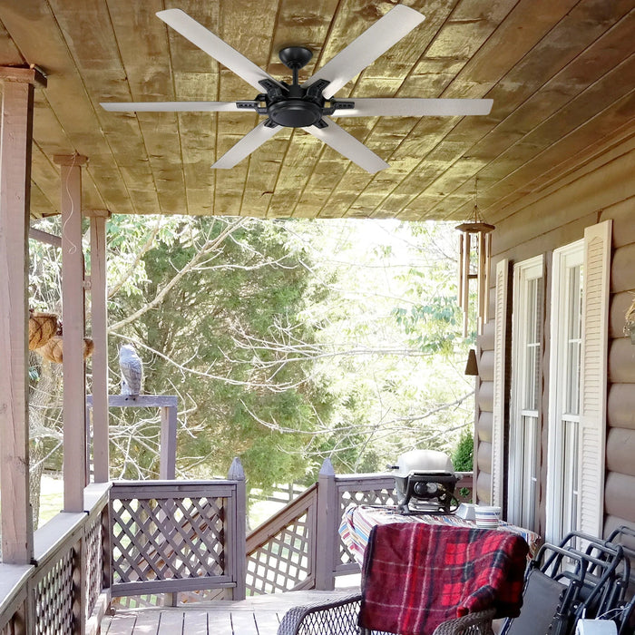 70" Madhya Industrial Ceiling Fan with Remote Control - Sweatfully