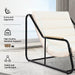 Outdoor Chaise Lounge Chairs Set of 3 with Acacia Side Table, Pool Lounge Chairs for Lawn, Deck, Beach - Sweatfully