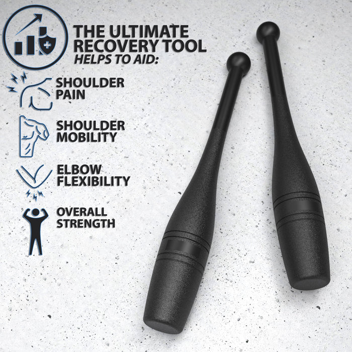 Synergee Indian Clubs - Sweatfully