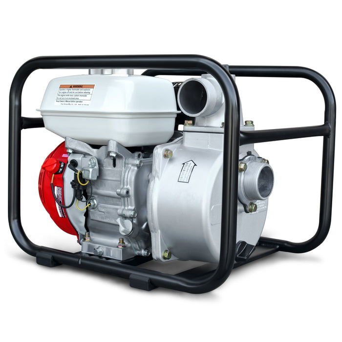 2 Inch Trash Water Pump 164 GPM 3.5HP GX120 powered by Honda Portable Utility - Sweatfully