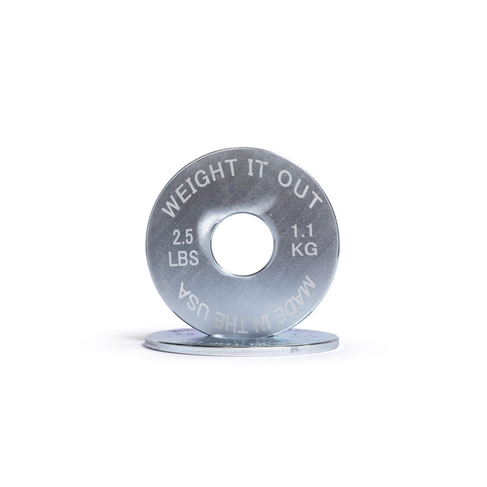 Solid Steel Calibrated Weight Plate Pairs - Sweatfully