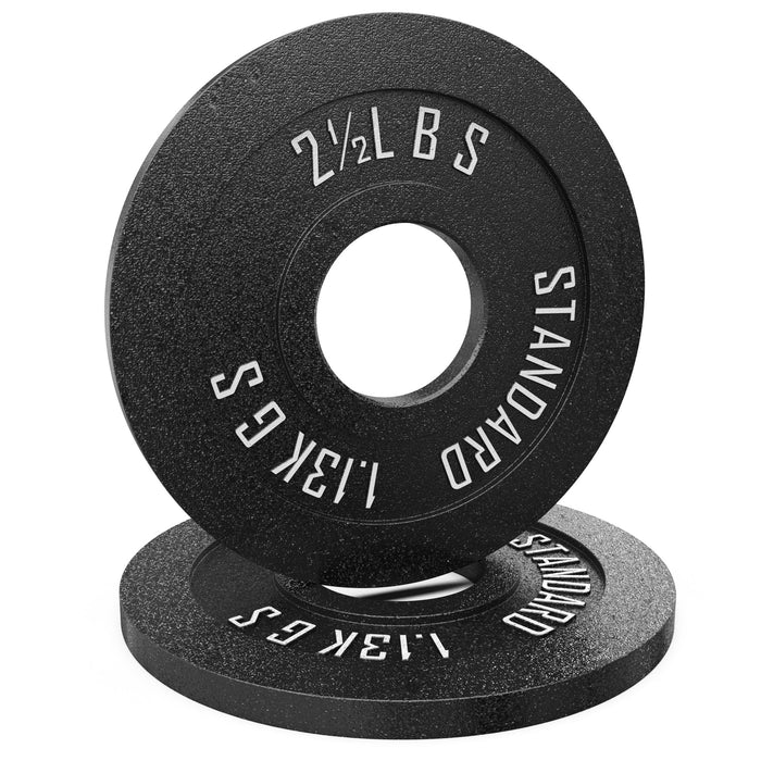 Synergee Standard Metal Weight Plates - Sweatfully