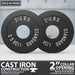 Synergee Standard Metal Weight Plates - Sweatfully