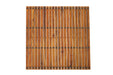Sapporo Teak Shower and Bath String Mat with Rubber Footing 30″ x 30″ - Sweatfully