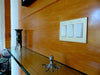 CleanPlate Wall Plate in Midcentury Gold for Rocker Switches - Sweatfully