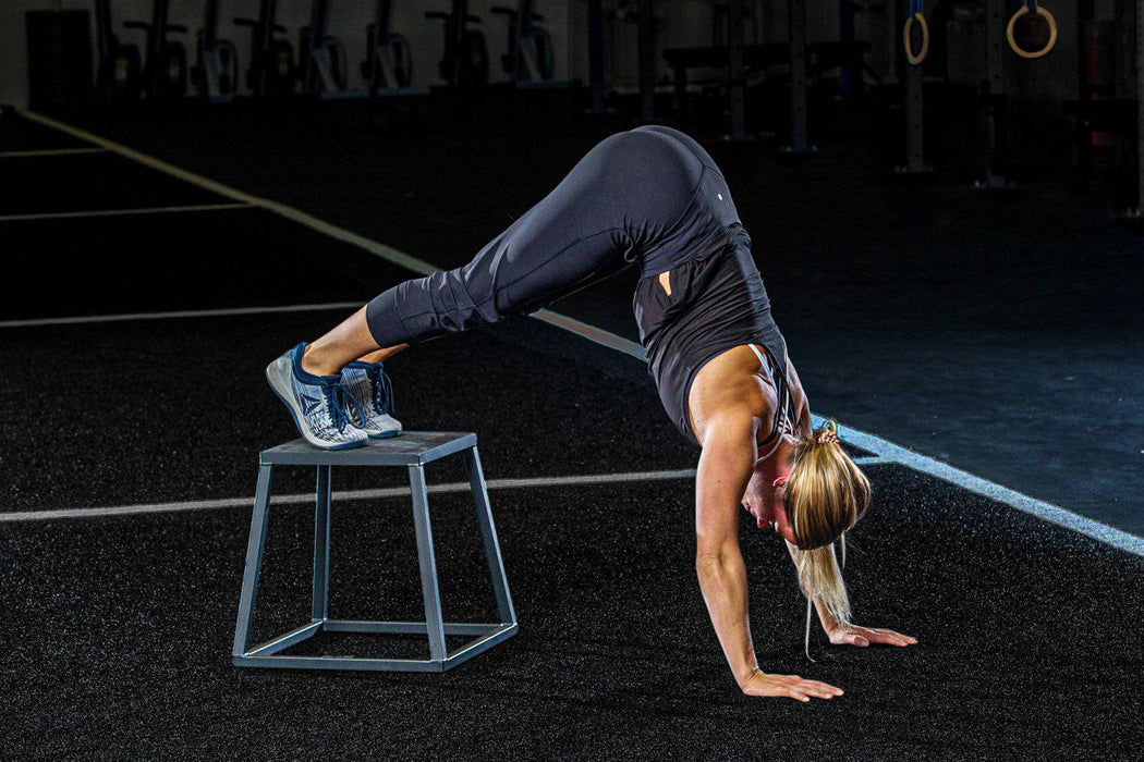 Steel Plyo Boxes – Heavy-Duty Plyometric Jump Platforms with Anti-Slip Rubber Top – Available in 12", 18", and 24" Heights – Stackable, Stable, Built for Strength and Conditioning - Sweatfully
