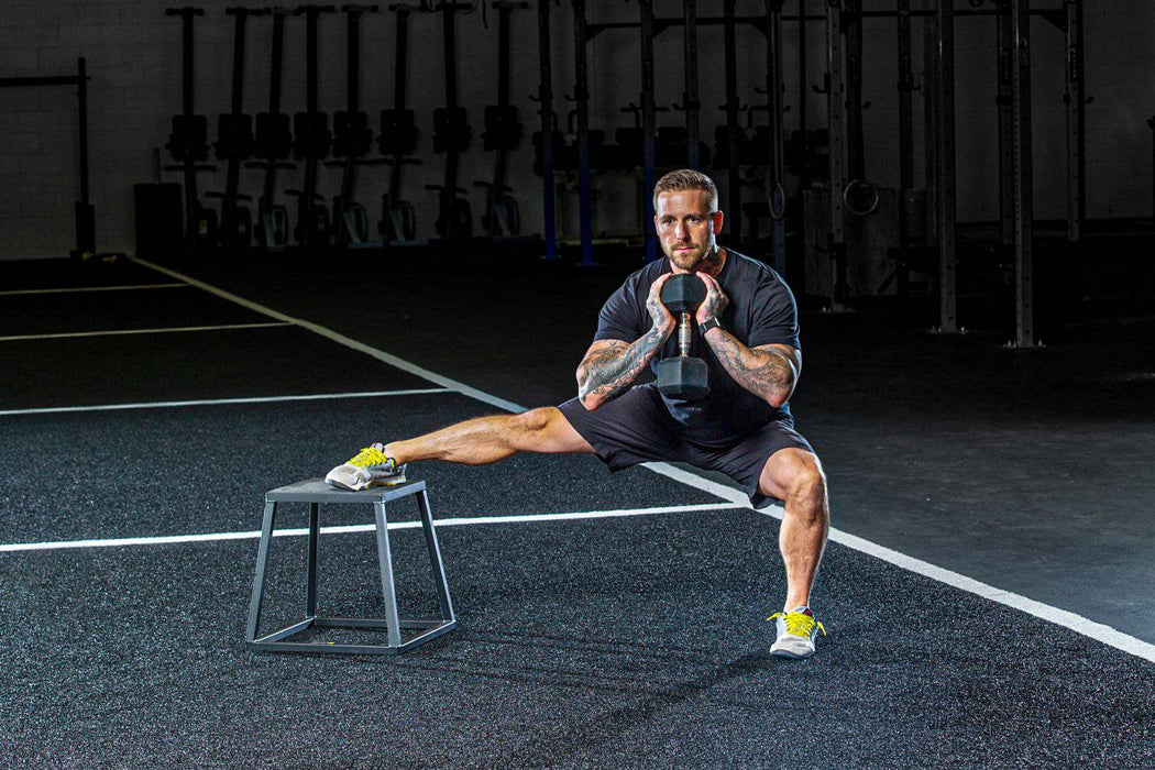 Steel Plyo Boxes – Heavy-Duty Plyometric Jump Platforms with Anti-Slip Rubber Top – Available in 12", 18", and 24" Heights – Stackable, Stable, Built for Strength and Conditioning - Sweatfully
