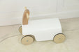 Wooden Ride-On Walker Toy for Toddlers | Push & Ride Balance Toy with Wheels - Sweatfully