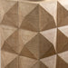 24" Height Three-dimensional Embossed Pattern Design Retro Coffee Table MDF Retro Furniture - Sweatfully