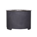 Dark Grey Faux Concrete Texture Smokeless Firepit with Wood Pellet/Twig/Wood as The Fuel for Garden & Outdoor - Sweatfully