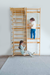 Neem Swedish Wall Ladder & Indoor Wooden Climber for Kids – Home Gym Playset - Sweatfully