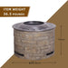Smokeless Firepit with Wood Pellet/Twig/Wood as The Fuel for Garden & Outdoor - Sweatfully