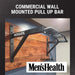XMARK Commercial Wall Mounted Multi Grip Pull Up Bar Ranked #1 Men’s Health XM-9025 - Sweatfully