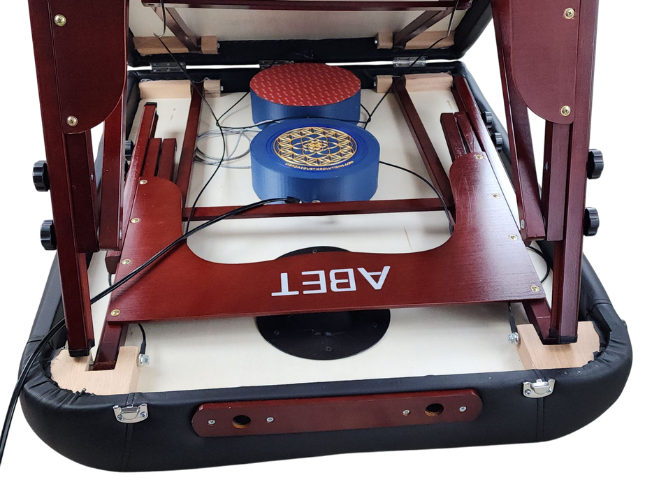 Vibroacoustic Therapy Massage Table Attachments with custom Amplifier Bundle - Sweatfully