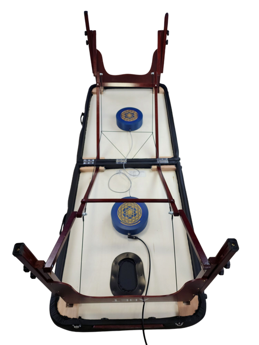 Vibroacoustic Therapy Massage Table Attachments with custom Amplifier Bundle - Sweatfully
