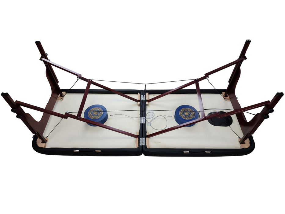 Vibroacoustic Therapy Massage Table Attachments with custom Amplifier Bundle - Sweatfully