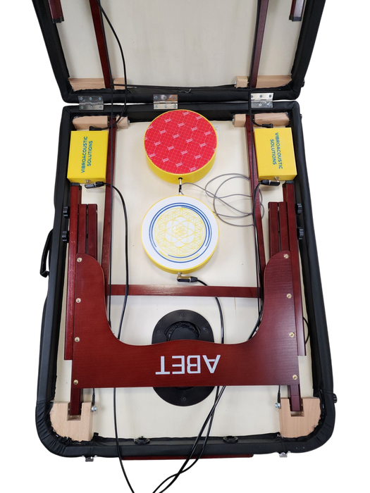 Vibroacoustic Therapy Massage Table Attachments with custom Amplifier Bundle - Sweatfully