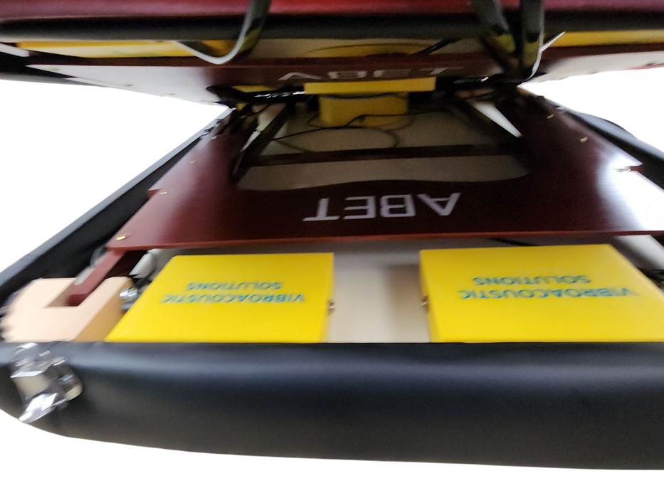 Vibroacoustic Therapy Massage Table Attachments with custom Amplifier Bundle - Sweatfully