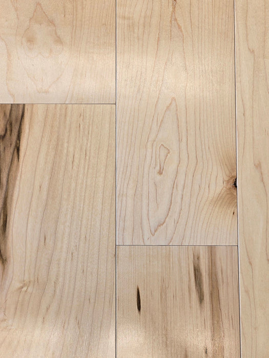 Half Court, REAL Steller Solid Maple Wood Indoor Basketball Court (30'*30') - Sweatfully