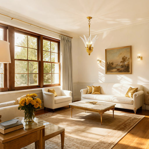 17 Inch Vito 3-Light Feather-shaped Island Pendant Light - Sweatfully