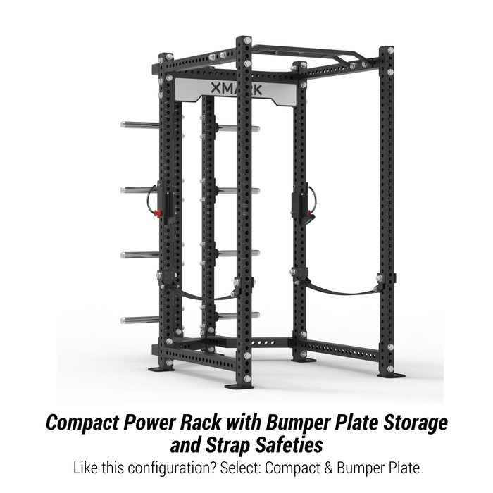 XMARK Viper Power Rack with Storage & Strap Safeties XM-5520-24 - Sweatfully