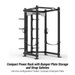 XMARK Viper Power Rack with Storage & Strap Safeties XM-5520-24 - Sweatfully