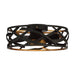 21" Ahmedabad Industrial DC Motor Flush Mount Reversible Ceiling Fan with LED Lighting and Remote Control - Sweatfully