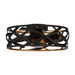 21" Ahmedabad Industrial DC Motor Flush Mount Reversible Ceiling Fan with LED Lighting and Remote Control - Sweatfully