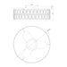 21" Kanpur Farmhouse Flush Mount Reversible Ceiling Fan with LED Lighting and Remote Control - Sweatfully