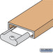 Salsbury Trim Kit - for Up to 3 Columns of Americana Mailboxes - Tan - Sweatfully