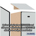 Salsbury 15" Wide Single Tier Designer Wood Locker - 1 Wide - 6 Feet High - 24 Inches Deep - Gray - Hasps - Sweatfully