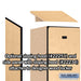 Salsbury 15" Wide Single Tier Designer Wood Locker - 1 Wide - 6 Feet High - 18 Inches Deep - Maple - Hasps - Sweatfully