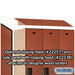 Salsbury 15" Wide Single Tier Designer Wood Locker - 3 Wide - 6 Feet High - 24 Inches Deep - Cherry - Hasps - Sweatfully