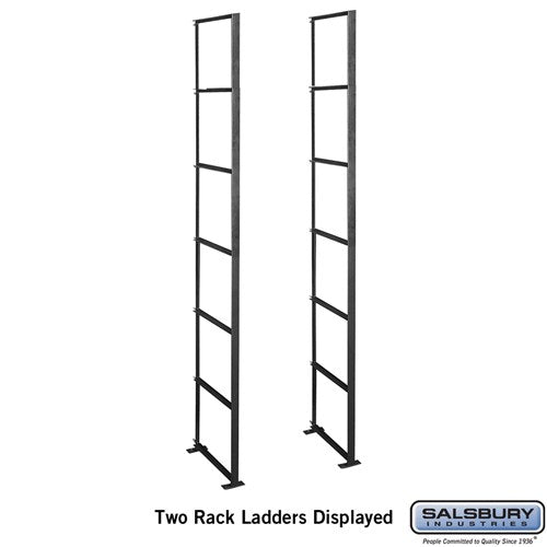 Salsbury Rack Ladder - Custom - for Aluminum Mailboxes - 6 High - Sweatfully