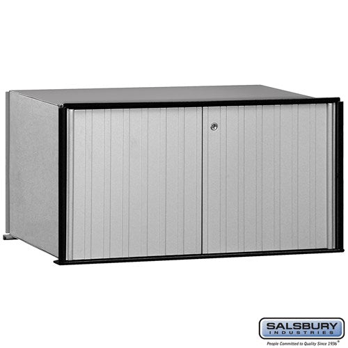 Salsbury Aluminum Mailbox - 1 Door - Rack Ladder System - Sweatfully