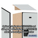 Salsbury 15" Wide Double Tier Designer Wood Locker - 1 Wide - 6 Feet High - 21 Inches Deep - Gray - Hasps - Sweatfully