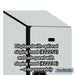 Salsbury 15" Wide Double Tier Designer Wood Locker - 1 Wide - 6 Feet High - 21 Inches Deep - Gray - Hasps - Sweatfully