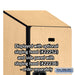 Salsbury 15" Wide Double Tier Designer Wood Locker - 1 Wide - 6 Feet High - 21 Inches Deep - Maple - Hasps - Sweatfully
